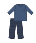 Cornette Jason 122/218 Pánské pyžamo plus size
