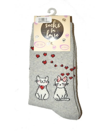 WiK 37718 Socks For Love Dámské ponožky