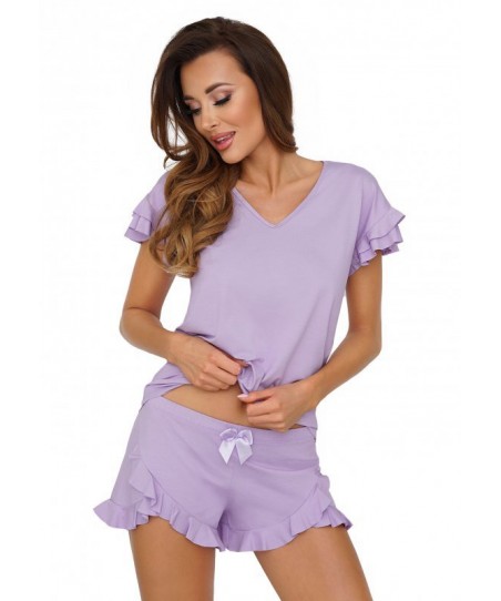 Donna Pastella fialové Dámské pyžamo