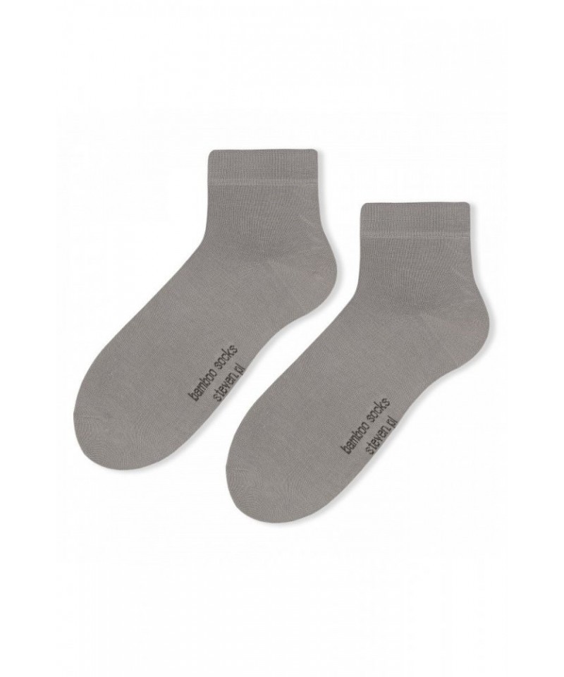 E-shop Steven 028-003 šedé Pánské ponožky
