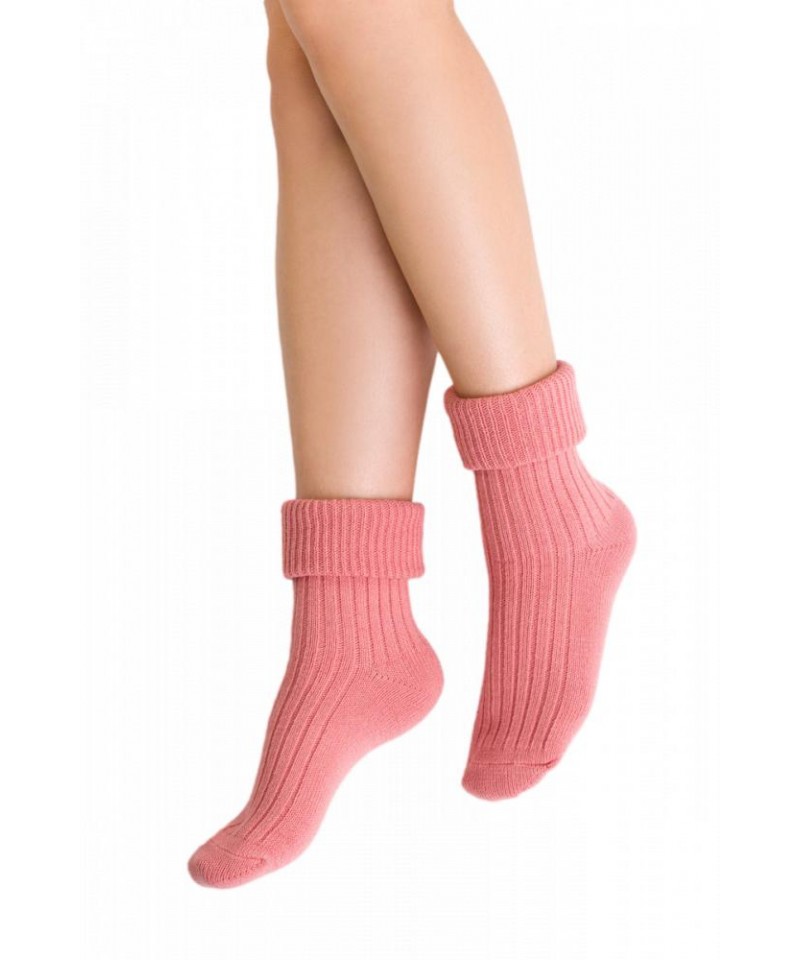 E-shop Steven 067-064 růžové Dámské ponožky