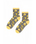 Steven 159-096 šedý melanž Dámské ponožky