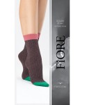 Fiore Remix G 1140 čokoládové Dámské ponožky
