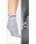 Fiore Player G 1141 šedo-modré Dámské ponožky