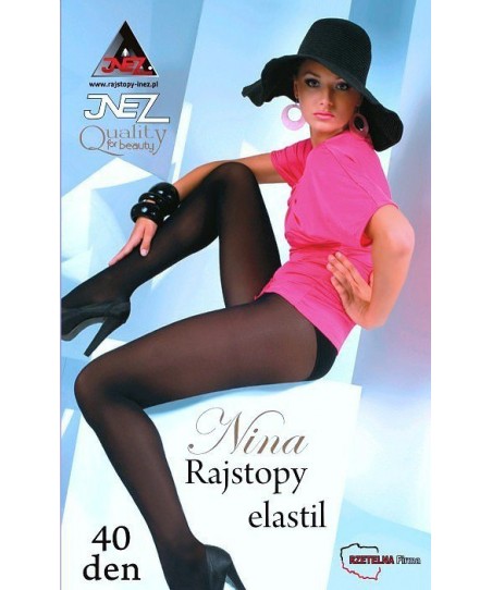 Inez Nina 40 den 6-XXXL Punčochové kalhoty
