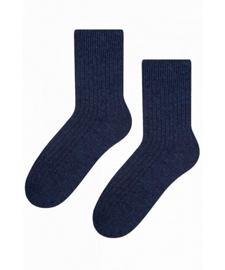 Steven vlněné 093 tmavě modré Dámské ponožky