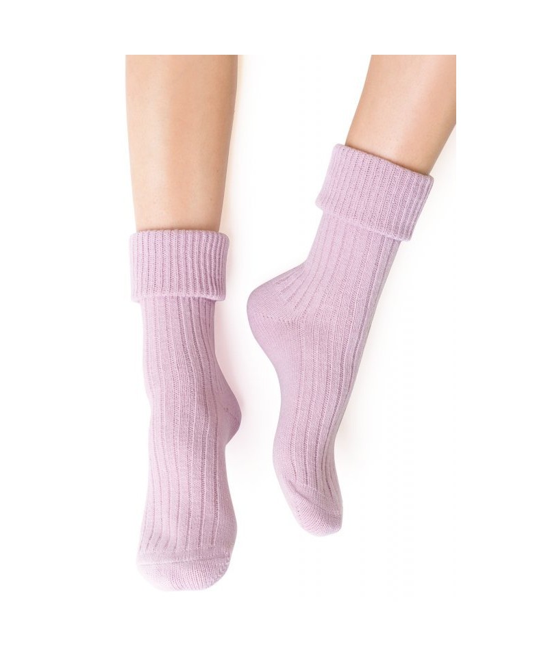 E-shop Steven 067 liliové Ponožky na spaní