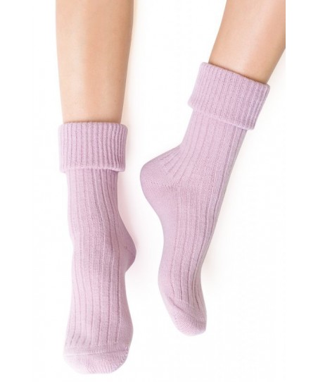 Steven 067 liliové Ponožky na spaní