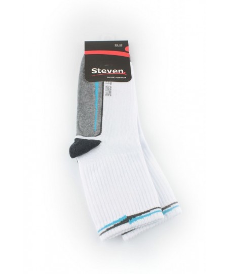 Steven Sport 060 156 bílé Ponožky