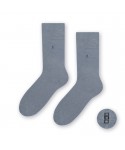 Steven 056 11 šedé Pánské ponožky