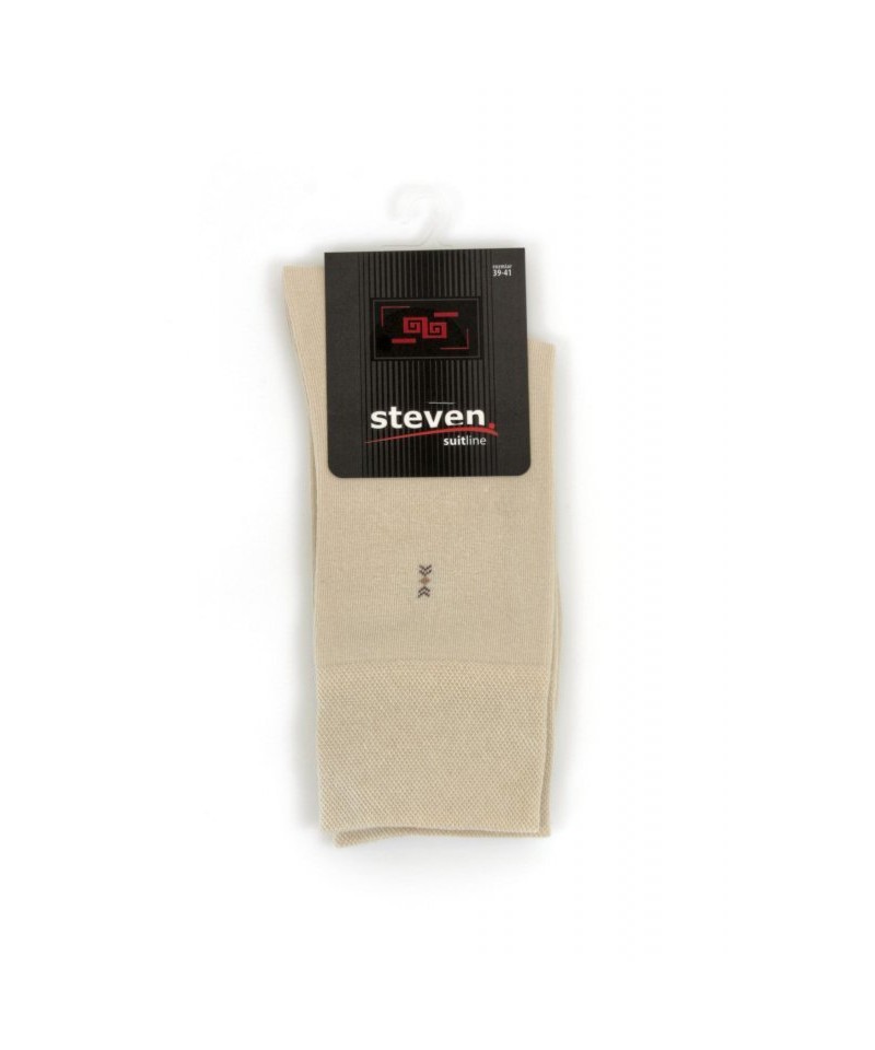Steven 056 65 světle béžové Pánské ponožky