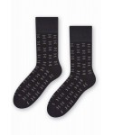 Steven 056 175 vzor grafitové Pánské ponožky