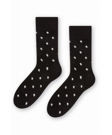 Steven 056 149 vzor černé Pánské ponožky