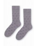 Steven 056 171 vzor světle šedé Pánské ponožky