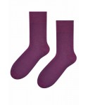 Steven 056 091 vzor bordové Pánské ponožky