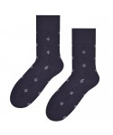 Steven 056 086 vzor grafitové Pánské ponožky