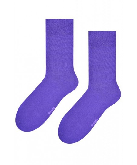 Steven 056 077 fialové Pánské ponožky