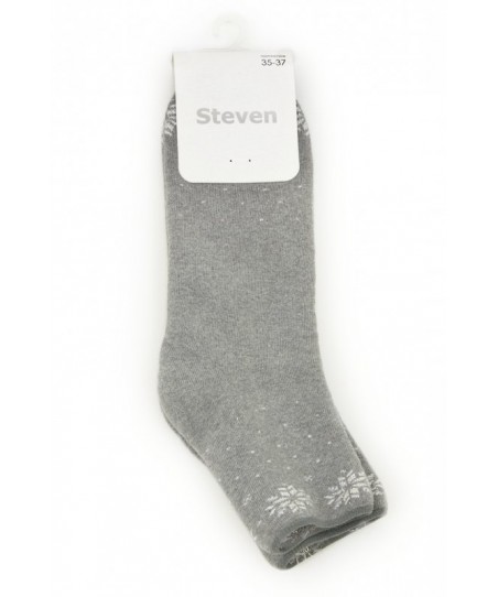 Steven 123 011 šedé Dámské ponožky