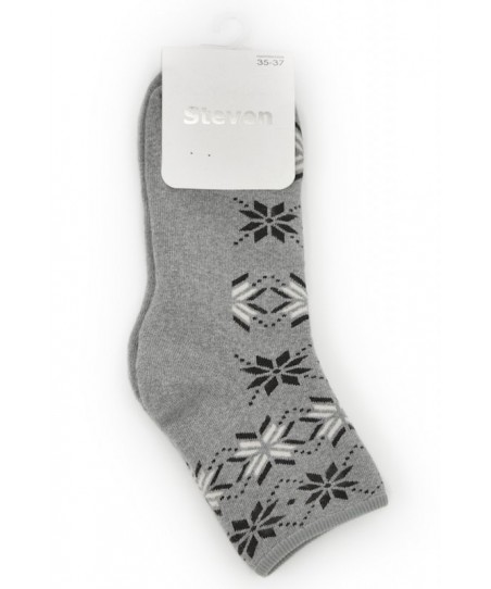 Steven 123 020 šedé Dámské ponožky