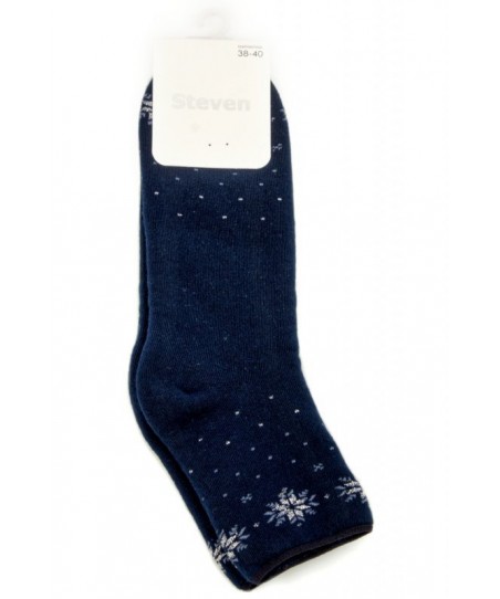 Steven 123 013 tmavě modré Dámské ponožky