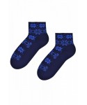 Steven 123 018 tmavě modré Dámské ponožky