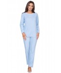 Regina 614 modré Pánské pyžamo