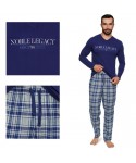 Henderson Town 40074 tmavě modré Pánské pyžamo