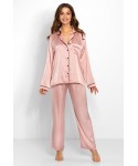 Momenti Per Me Classic Look Pink Dámské pyžamo