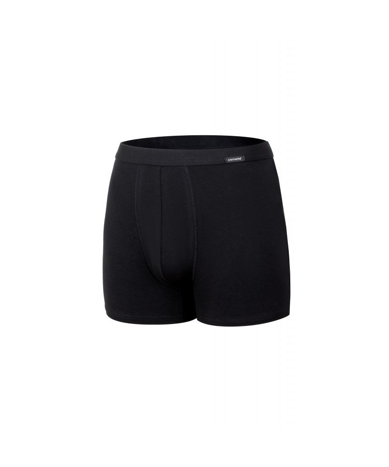 E-shop Cornette Authentic 092 černé Pánské boxerky