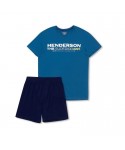 Henderson Fader 40679 modré Pánské pyžamo