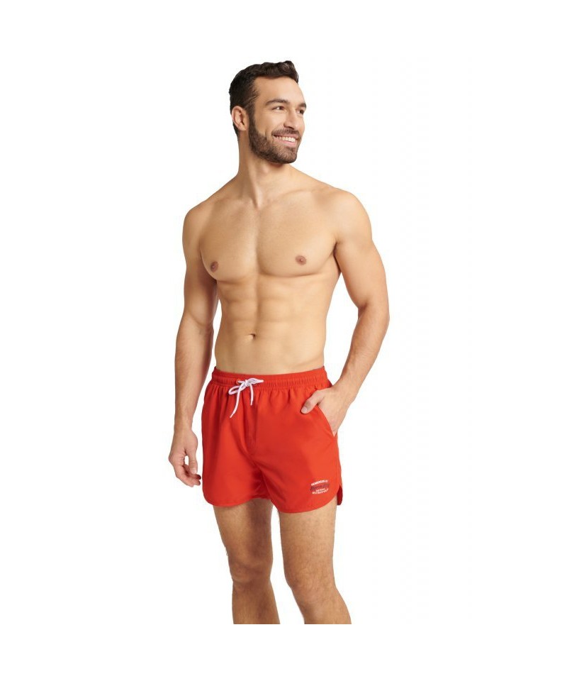 E-shop Henderson Guild 40778 červené Pánské plavecké šortky