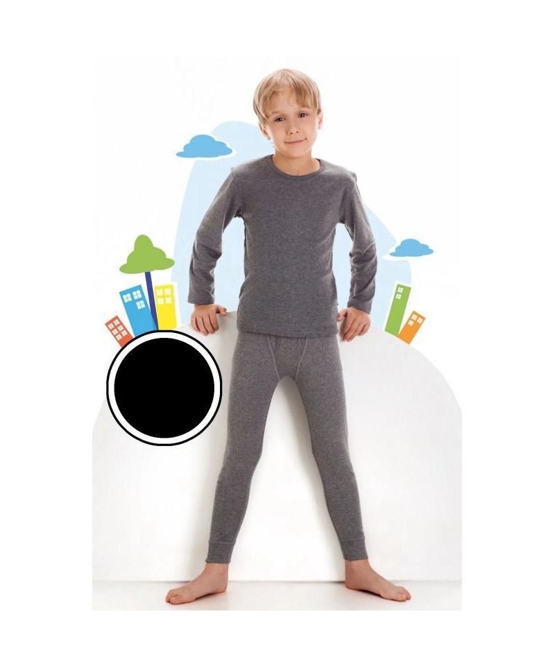 E-shop Cornette Kids 710 černé Spodní Chlapecké spodní kalhoty