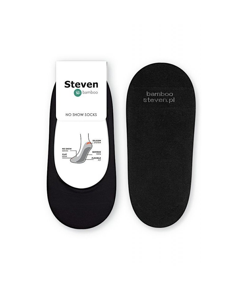E-shop Steven 036/1 černé Dámské ťapky