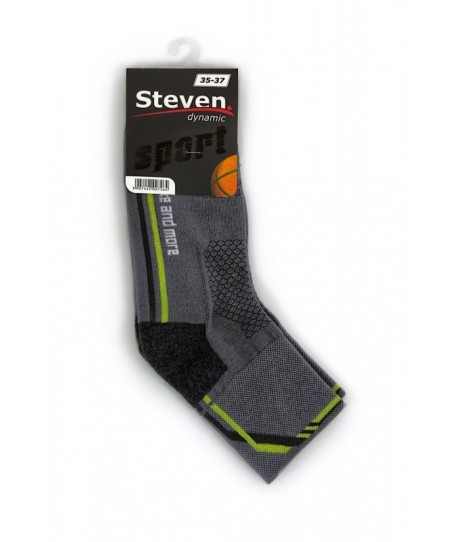 Steven 040 016 šedé Pánské ponožky