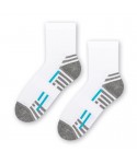 Steven Sport 022 247 bílé Chlapecké ponožky