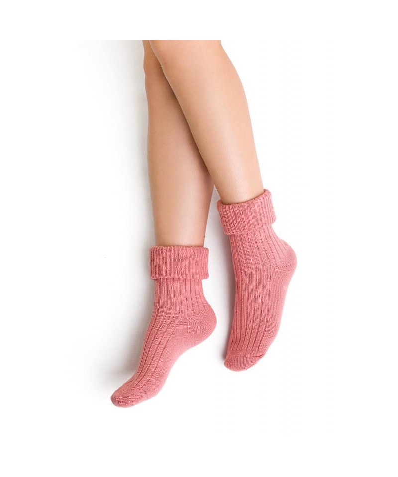 E-shop Steven 067 růžové Ponožky na spaní