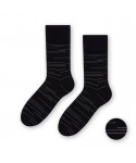 Steven 056 191 vzor černé Pánské ponožky