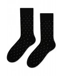 Steven 056 206 vzor černé Pánské ponožky