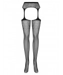 Obsessive S207 garter stockings Punčochové kalhoty