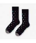 More Mix Dots 139-051 tmavě modré Pánské ponožky