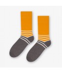 More Two-Colors 078-172 hořčičné Dámské ponožky
