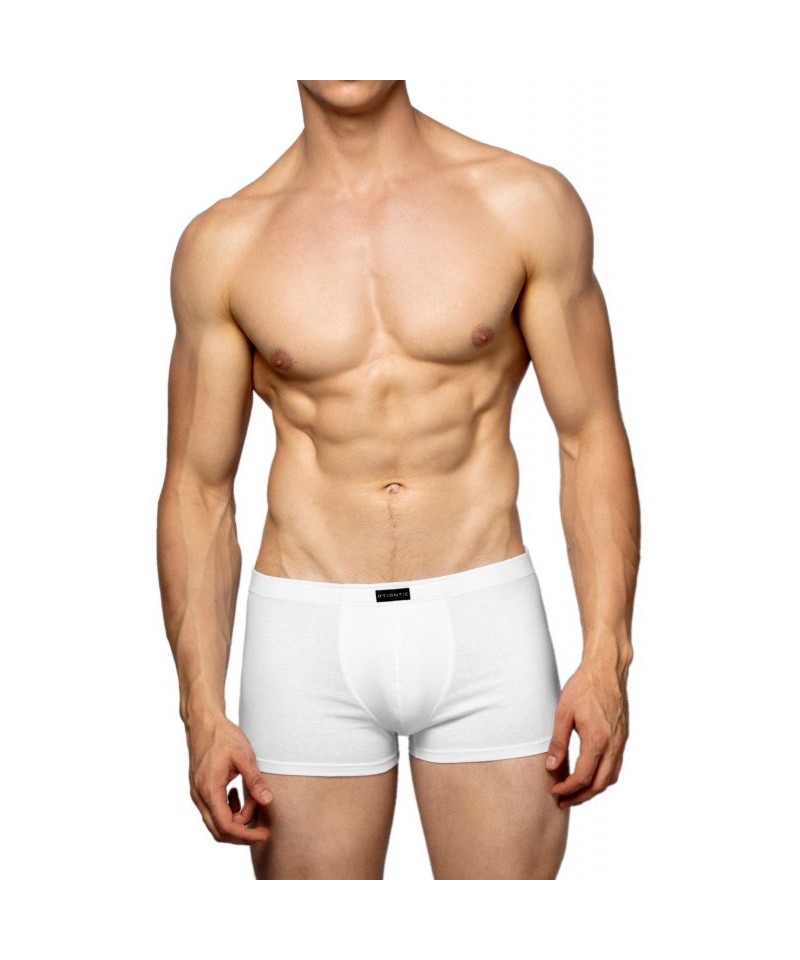 E-shop Atlantic 007 3-pak bílé Pánské boxerky