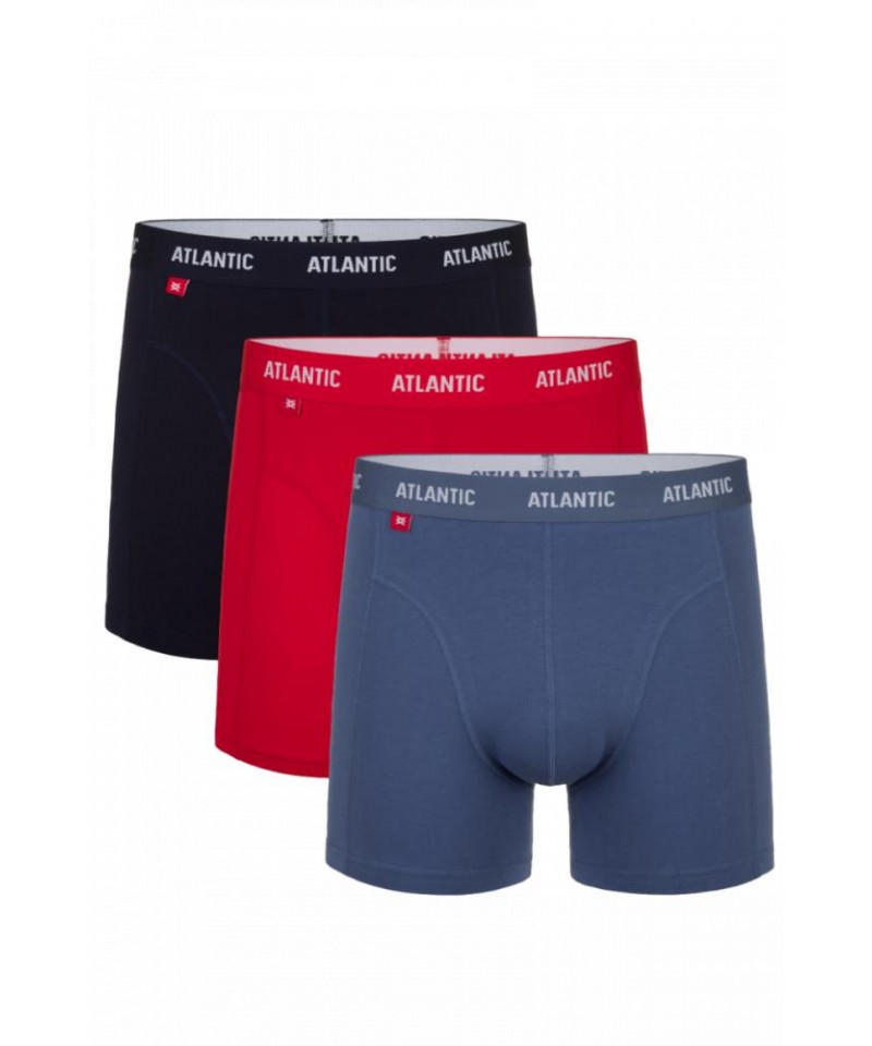 E-shop Atlantic 047 3-pak c/d/g Pánské boxerky