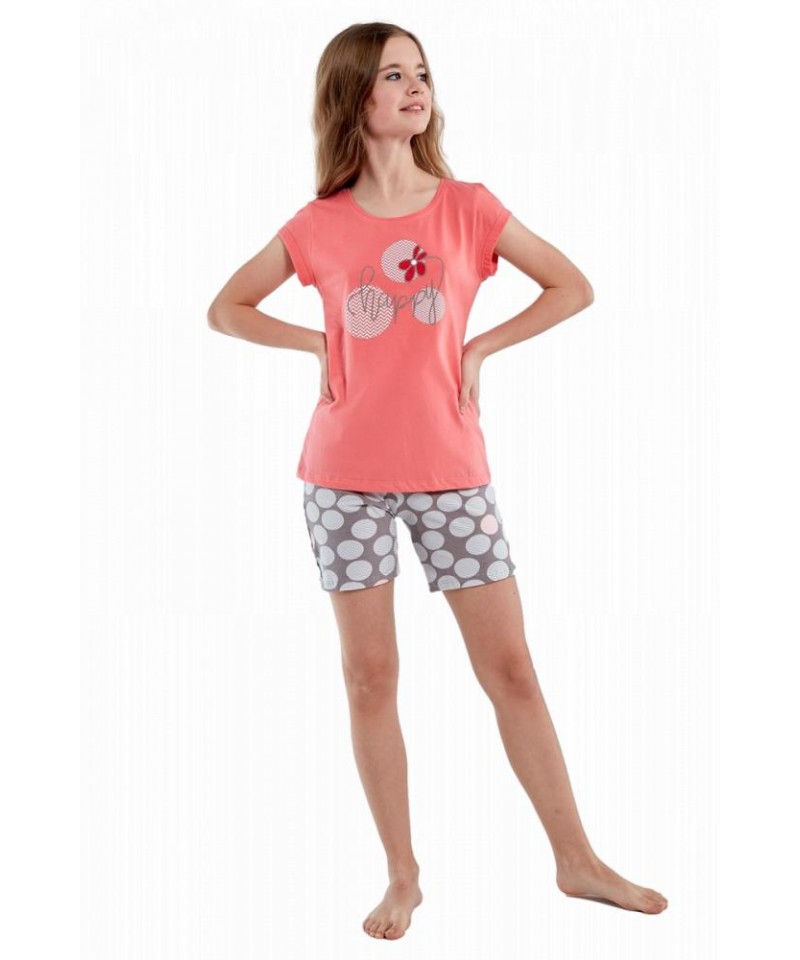 E-shop Cornette Young Girl 788/100 Happy 134/164 Dívčí pyžamo