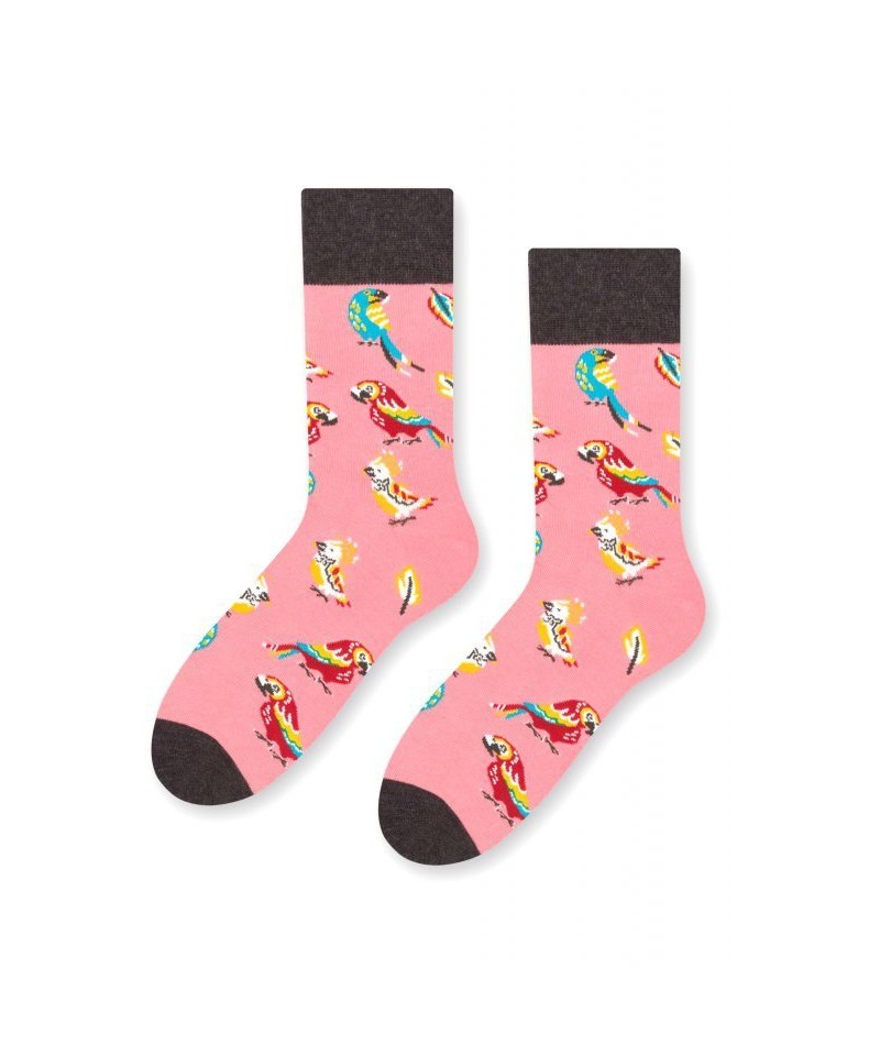 More 078 174 Parrots růžové Dámské ponožky