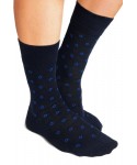Noviti SB 004 09 puntíky Oblekové pánské ponožky