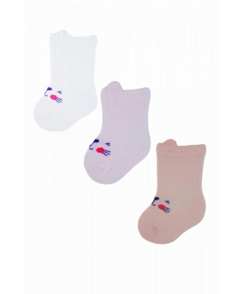 E-shop Noviti SB019 Girl 0-18 měsicí Dětské ponožky