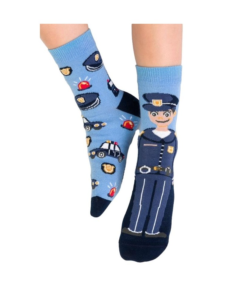 E-shop Steven art.014 Boy Asymetrické chlapecké ponožky
