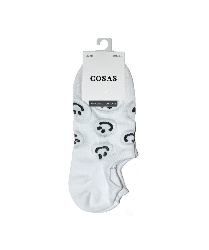 E-shop WiK Cosas LM18-107 Emotki Dámské kotníkové ponožky