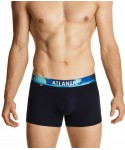 Atlantic 164 3-pak tmavě modré/modré/nic Pánské boxerky